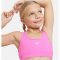 Nike Dri-FIT Swoosh rózsaszín lány sportmelltartó 