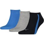   Puma unisex lifestyle kék/szürke/sötétkék cipőzokni 3 darab