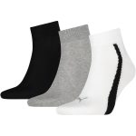   Puma Unisex Lifestyle Quarter fekete/szürke/fehér zokni 3 pár