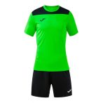   Joma Phoenix II mez + rövidnadrág világoszöld/fekete férfi garnitúra