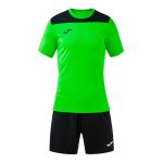   Joma Phoenix II mez + rövidnadrág világoszöld/fekete férfi garnitúra