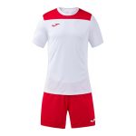   Joma Phoenix II mez + rövidnadrág fehér/piros férfi garnitúra