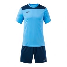 Joma Phoenix II mez + rövidnadrág világoskék/sötétkék férfi garnitúra