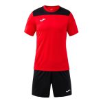   Joma Phoenix II mez + rövidnadrág piros/fekete férfi garnitúra
