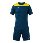    Joma Phoenix II mez + rövidnadrág sötétkék/sárga gyerek garnitúra