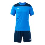   Joma Phoenix II mez + rövidnadrág kék/sötétkék gyerek garnitúra