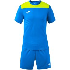 Joma Phoenix II mez + rövidnadrág kék/sárga gyerek garnitúra