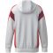 erima Celebrate 125 kapucnis fehér/piros gyerek cipzáros felső