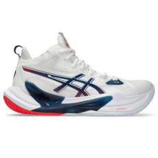 Asics Materise 2 fehér/sötétkék kézilabda cipő