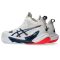Asics Materise 2 fehér/sötétkék kézilabda cipő