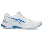   Asics Netburner Ballastic FF 3 fehér/kék női kézilabda cipő