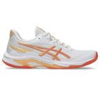   Asics Netburner Ballastic FF 4 fehér/narancssárga női kézilabda cipő
