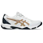 Asics Gel-Rocket 11 fehér/arany férfi teremcipő