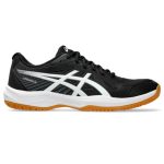 Asics Upcourt 6 fekete férfi kézilabda cipő