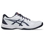 Asics Upcourt 6 fehér/sötétkék férfi kézilabda cipő
