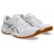 Asics Upcourt 6 női fehér/ezüst kézilabda cipő