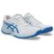 Asics Upcourt 6 fehér/kék női kézilabda cipő