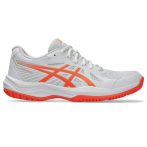 Asics Upcourt 6 fehér/narancssárga női kézilabda cipő