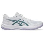 Asics Upcourt 6 fehér/zöld női kézilabda cipő