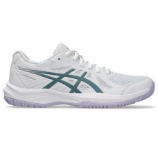 Asics Upcourt 6 fehér/zöld női kézilabda cipő