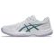Asics Upcourt 6 fehér/zöld női kézilabda cipő