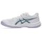 Asics Upcourt 6 GS fehér/zöld junior kézilabda cipő