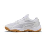 Puma Solarflash III fehér/szürke junior kézilabda cipő
