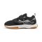 Puma Varion II tépőzáras fekete gyerek teremcipő