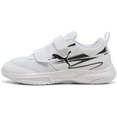 Puma Varion II tépőzáras fehér/fekete gyerek teremcipő