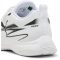 Puma Varion II tépőzáras fehér/fekete gyerek teremcipő