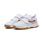Puma Varion II tépőzáras fehér gyerek teremcipő