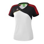 erima Premium One 2.0 fehér/fekete/piros női póló