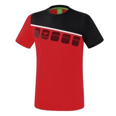 erima 5-C piros/fekete póló