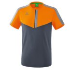 erima Squad sötétszürke/narancssárga póló