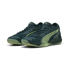 Puma Eliminate Nitro Sqd 4 sötétzöld férfi kézilabda cipő