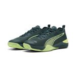 Puma Eliminate Nitro 4 sötétzöld férfi kézilabda cipő
