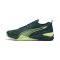 Puma Eliminate Nitro 4 sötétzöld férfi kézilabda cipő