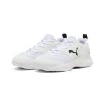 Puma Varion 3 fehér/fekete gyerek teremcipő