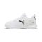 Puma Varion 3 fehér/fekete gyerek teremcipő