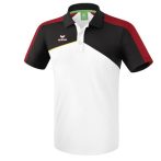 erima Premium One 2.0 fehér/fekete/piros galléros póló