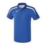 erima Liga 2.0 kék galléros póló