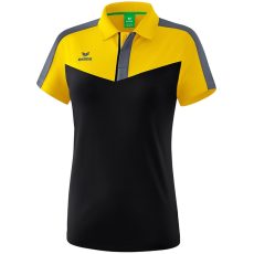 erima Squad fekete/sárga női galléros póló