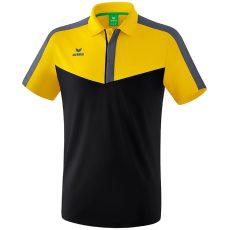 erima Squad fekete/sárga férfi galléros póló