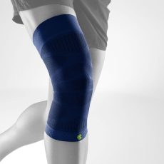 Bauerfreind Sports fekete térdvédő