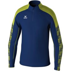 erima Evo Star 1/4 cipzáros sötétkék/lime tréningfelső