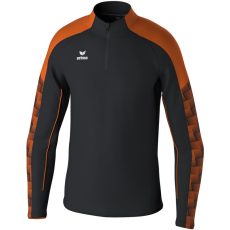 erima Evo Star 1/4 cipzáros fekete/narancs tréningfelső