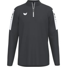 erima Intro rövidcipzáras fekete gyerek tréning felső