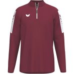 erima Intro rövidcipzáras bordó gyerek tréning felső