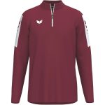  erima Intro rövidcipzáras bordó férfi tréning felső