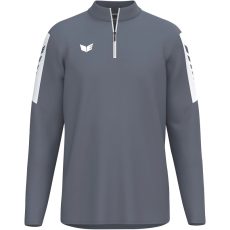 erima Intro rövidcipzáras sötétszürke férfi tréning felső